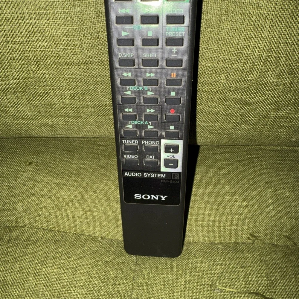 Sony RM-S103 Genuine Remote Control OEM IR Test Works Fast Shipping